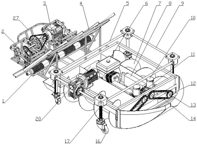 螺旋行走式插秧機(jī)與泥地打樁機(jī) 兩項(xiàng)創(chuàng)新農(nóng)業(yè)與工程機(jī)械專(zhuān)利的探索